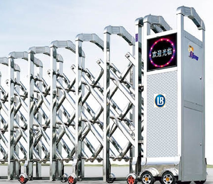 Cổng Xếp Inox Bền Bỉ An Toàn Cho Logistics LB-441